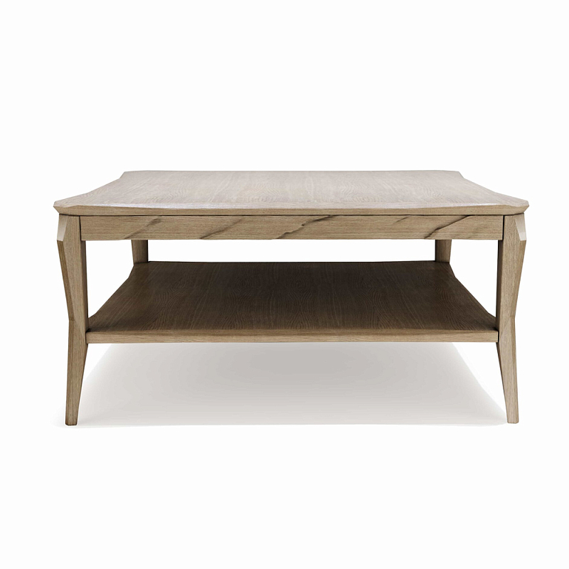 Стол журнальный с полкой для хранения Tasteful Furniture Светлый дуб Коричневый Стол журнальный с полкой для хранения Tasteful Furniture Светлый дуб Коричневый в Перми | Loft Concept
