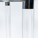 Приставной столик со стеклянной столешницей Deimos варинант исполнения - 3 | Loft Concept в Перми