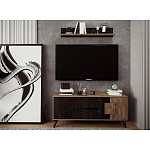 Полка навесная открытая Stone Effect варинант исполнения - 2 | Loft Concept в Перми