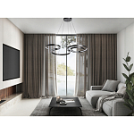 Люстра подвесная светодиодная в виде волнообразной ленты Ribbon Vortex варинант исполнения - 13 | Loft Concept в Перми