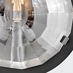 Бра округлой формы с многогранным стеклянным плафоном Hinkley варинант исполнения - 4 | Loft Concept в Перми