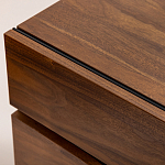 ТВ-тумба с узором из шпона на фасаде Sahara варинант исполнения - 5 | Loft Concept в Перми