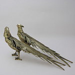 Статуэтка бронзовая пара Фазаны Bronze Birds варинант исполнения - 2 | Loft Concept в Перми