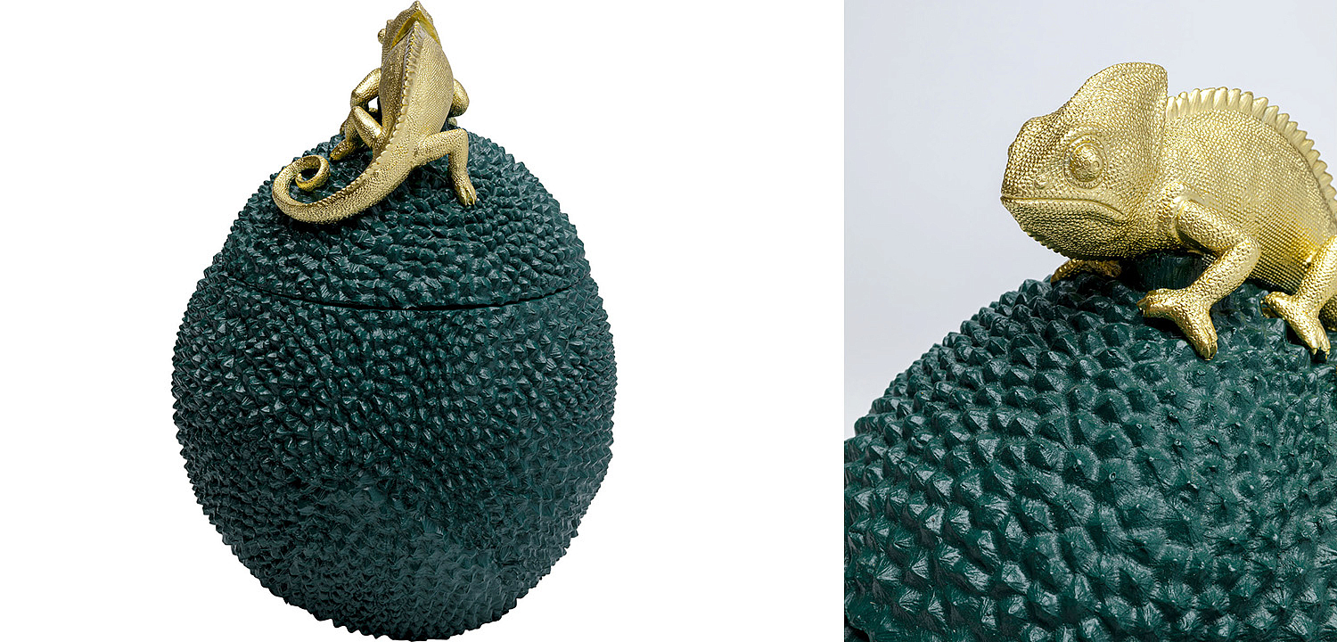 Шкатулка Lizard on tropical fruit Шкатулка Lizard on tropical fruit - Loft-Concept в Перми