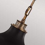 Подвесной светильник с круглым белым плафоном в индустриальном стиле Feiss варинант исполнения - 4 | Loft Concept в Перми