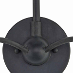 Бра настенное черное с 2-мя лампами Candle Sleeves варинант исполнения - 1 | Loft Concept в Перми