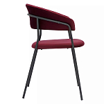 Стул мягкий с бархатистой велюровой спинкой и сиденьем Wine Chair варинант исполнения - 2 | Loft Concept в Перми