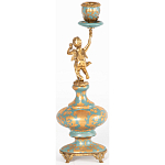 Фарфоровый подсвечник Ангел во главе Voki варинант исполнения - 4 | Loft Concept в Перми