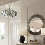 Люстра с каскадом из круглых стеклянных дисков Small Round Sequins варинант исполнения - 4 | Loft Concept в Перми