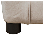 Диван двухместный раскладной светло-серый с кантом Pride варинант исполнения - 7 | Loft Concept в Перми