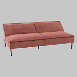 Диван современный вельветовый прямой Worcester Коралл варинант исполнения - 4 | Loft Concept в Перми