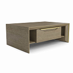 Стол журнальный с ящиками и открытыми полками Flowchart варинант исполнения - 1 | Loft Concept в Перми