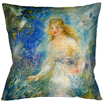 Подушка декоративная с принтом Весна Impressionism in Art варинант исполнения - 1 | Loft Concept в Перми