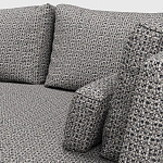 Мебельная ткань Шенилл серый цвет 142 см T4-46 варинант исполнения - 8 | Loft Concept в Перми