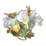 Чаша фигурная с обитателями леса и цветами Eden Garden варинант исполнения - 1 | Loft Concept в Перми