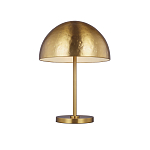 Настольная лампа с полусферическим абажуром золотого цвета Generation Lighting варинант исполнения - 4 | Loft Concept в Перми