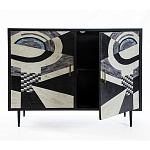 Буфет в гостиную с инкрустацией  Bone Inlay sideboard - 2 doors варинант исполнения - 3 | Loft Concept в Перми