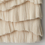 Светло-Бежевое Панно из нитей White Landscape Wall Hanging варинант исполнения - 1 | Loft Concept в Перми