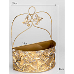 Железное кашпо Idyll варинант исполнения - 8 | Loft Concept в Перми