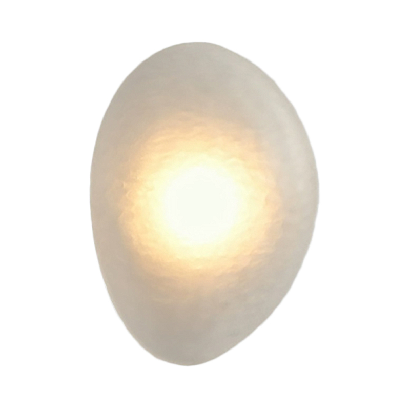 Бра LINDIS FROST LONG WALL 1 лампа Молочное стекло  Белый Черный в Перми | Loft Concept 