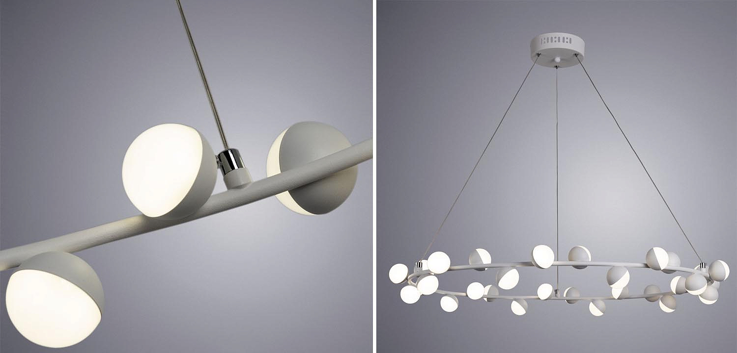 Люстра Vilelme Chandelier white 80 Люстра Vilelme Chandelier white 80 - Loft-Concept в Перми