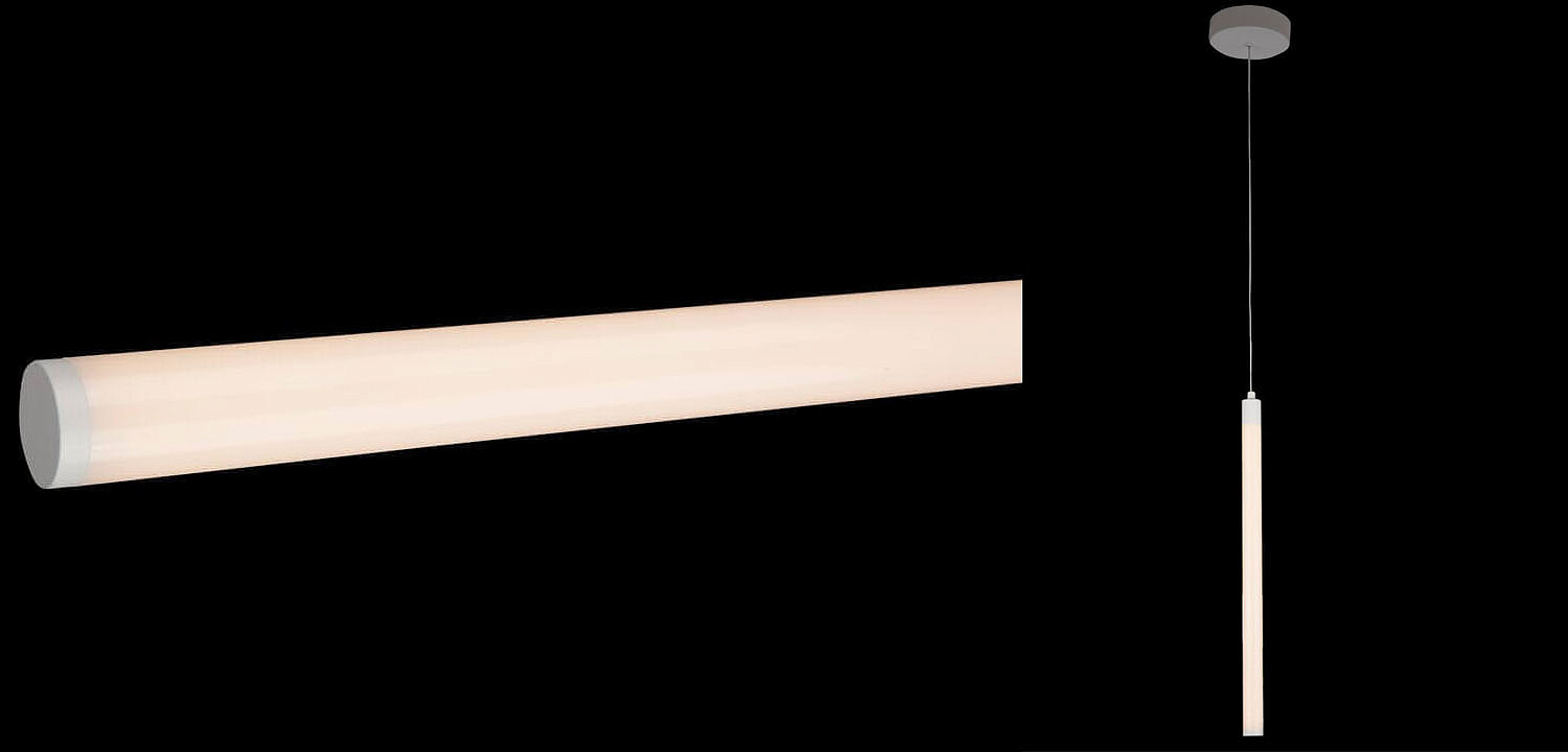 Подвесной светильник Trumpet tube white 50 Подвесной светильник Trumpet tube white 50 - Loft-Concept в Перми