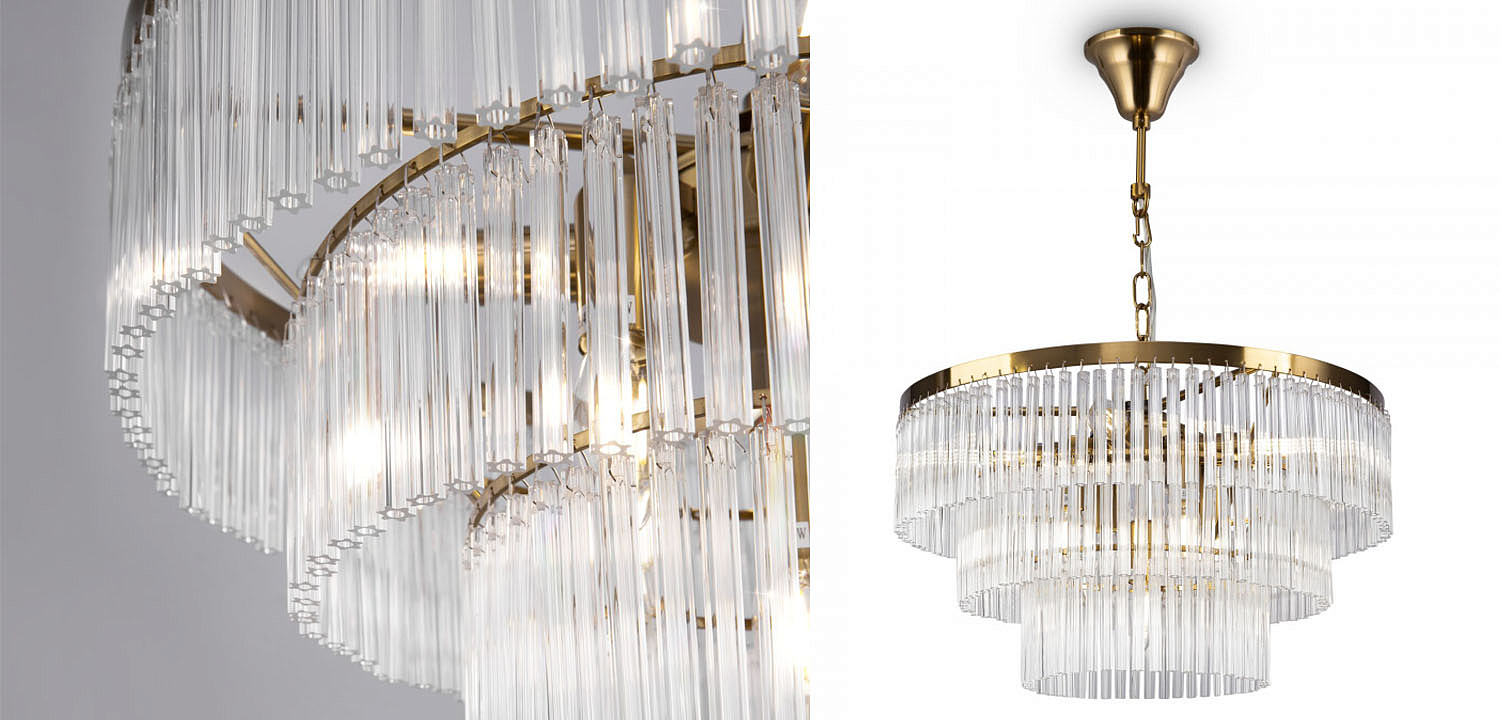 Люстра Olimpa Chandelier brass 47 Люстра Olimpa Chandelier brass 47 - Loft-Concept в Перми