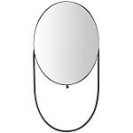 Овальное настенное зеркало Tracy Industrial Mood Mirror варинант исполнения - 1 | Loft Concept в Перми