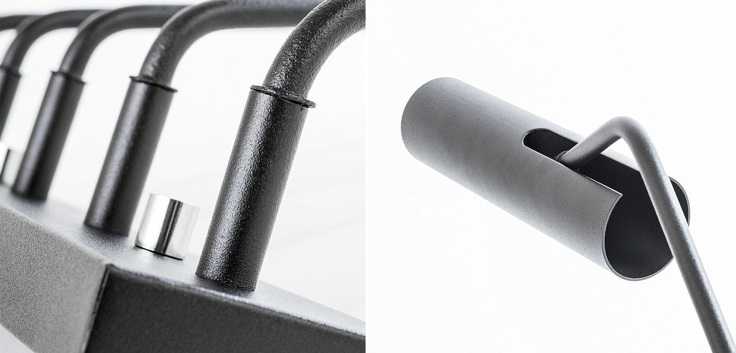 Потолочный светильник Tibo Branches Trumpet Tube black 6 Потолочный светильник Tibo Branches Trumpet Tube black 6 - Loft-Concept в Перми