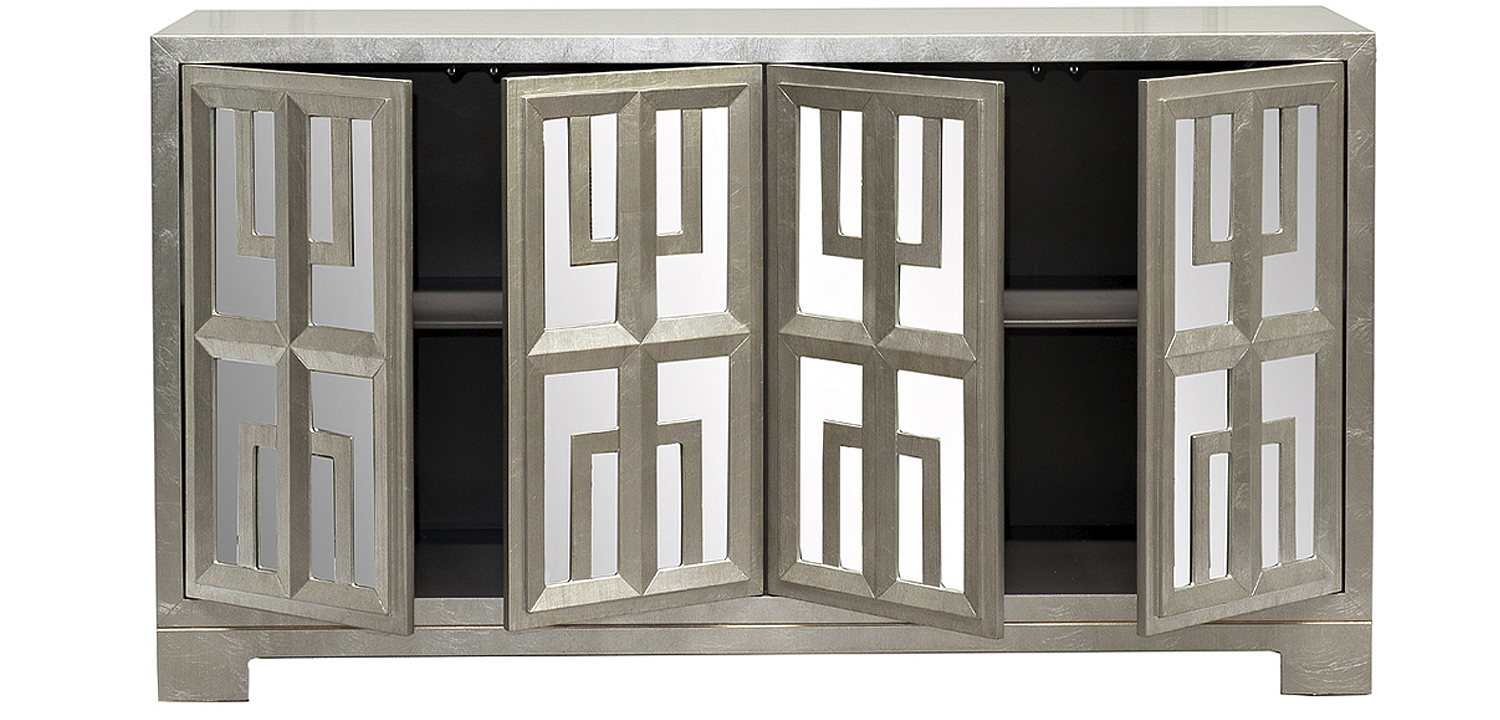 Комод в стиле Арт-деко с зеркальным фасадом Torben Chest of drawers mirror facade Комод в стиле Арт-деко с зеркальным фасадом Torben Chest of drawers mirror facade - Loft-Concept в Перми