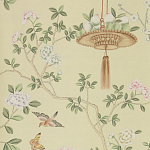 Обои ручная роспись Askew Verdigris  варинант исполнения - 2 | Loft Concept в Перми