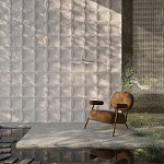 Гипсовая 3D панель с принтографией PM-23 варинант исполнения - 1 | Loft Concept в Перми