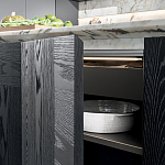 Кухонный гарнитур из натурального камня и дерева INTERSECTION Dada Engenereed Kitchen варинант исполнения - 16 | Loft Concept в Перми