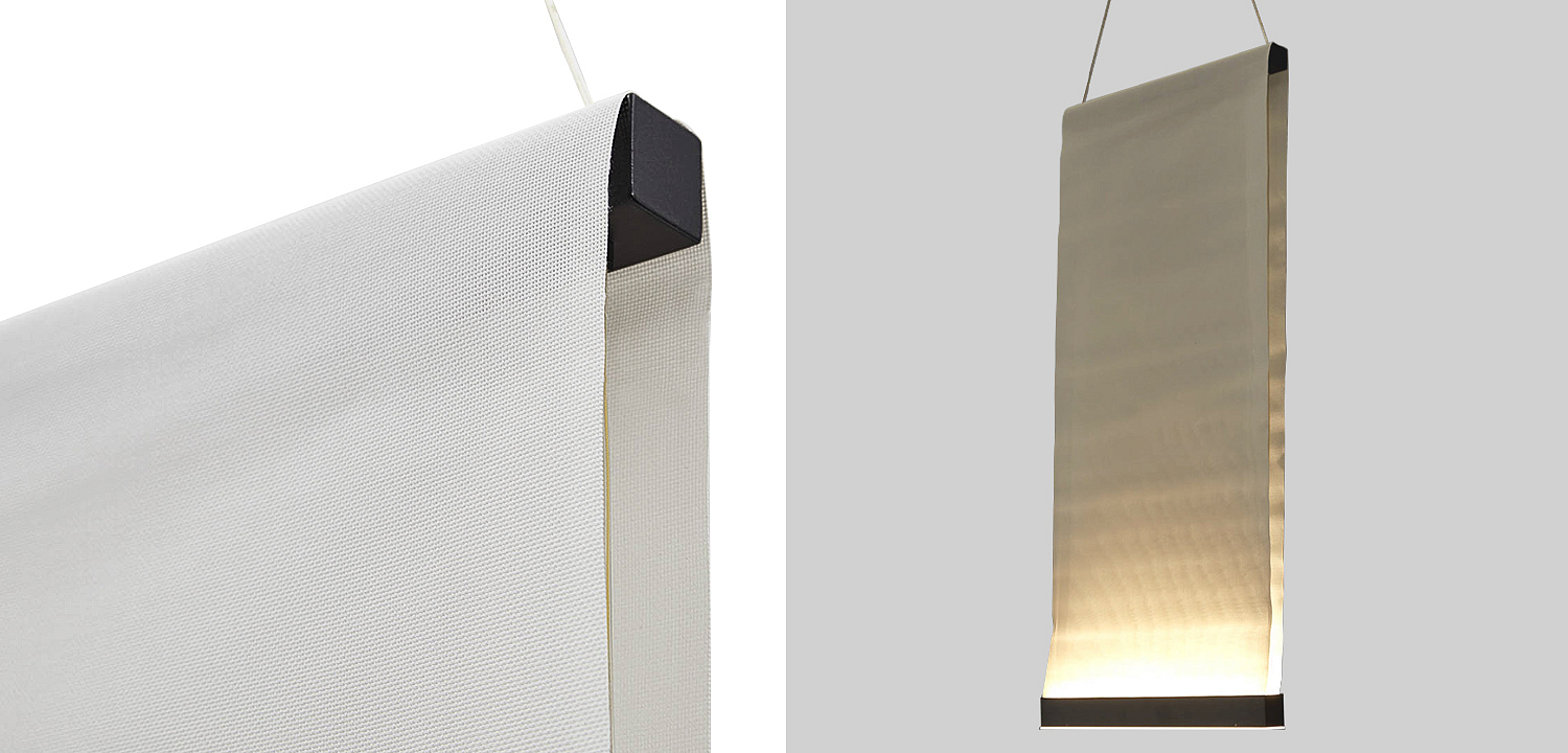 Дизайнерский подвесной светильник из текстиля CANVAS HANGING LAMP 90 Дизайнерский подвесной светильник из текстиля CANVAS HANGING LAMP 90 - Loft-Concept в Перми