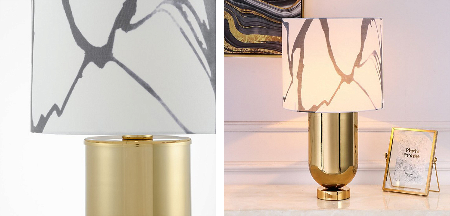 Настольная лампа Adeline Gold Table Lamp Настольная лампа Adeline Gold Table Lamp - Loft-Concept в Перми