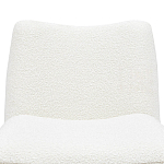 Кресло белое Cress White Boucle Collection Armchair варинант исполнения - 2 | Loft Concept в Перми