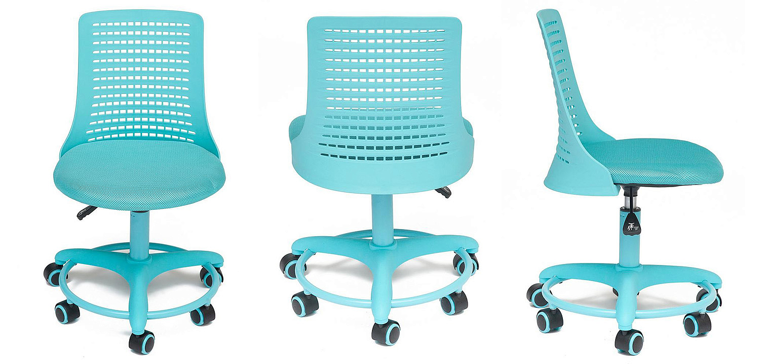 Кресло Bright Kiddie Office Chair blue Кресло Bright Kiddie Office Chair blue - Loft-Concept в Перми