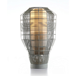 Настольная лампа серого цвета Schema варинант исполнения - 1 | Loft Concept в Перми