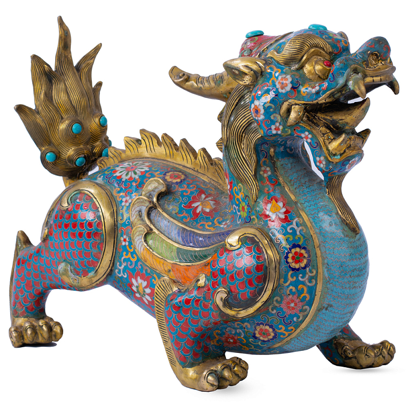 Большой Бронзовый Китайский дракон Мульти в Перми | Loft Concept 