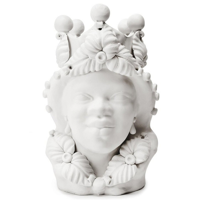 Ваза Vase Moro Lady Eve White Matt Белый Ваза Vase Moro Lady Eve White Matt Белый в Перми | Loft Concept