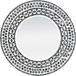 Настенное зеркало Black and white mosaic варинант исполнения - 1 | Loft Concept в Перми