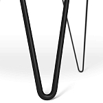 Стол журнальный с круглой столешницей из стекла Gold and Black Marble варинант исполнения - 6 | Loft Concept в Перми