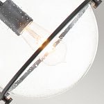 Подвесной светильник с прозрачным плафоном в форме шара в арочной подвеске Hinkley варинант исполнения - 7 | Loft Concept в Перми