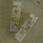 Подставка для телефона из эпоксидной смолы с цветами белая Epoxy Flowers Phone Stand White варинант исполнения - 3 | Loft Concept в Перми