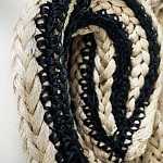 Арт-Объект из нитей Черно-Белый портрет Joana Schneider  варинант исполнения - 2 | Loft Concept в Перми