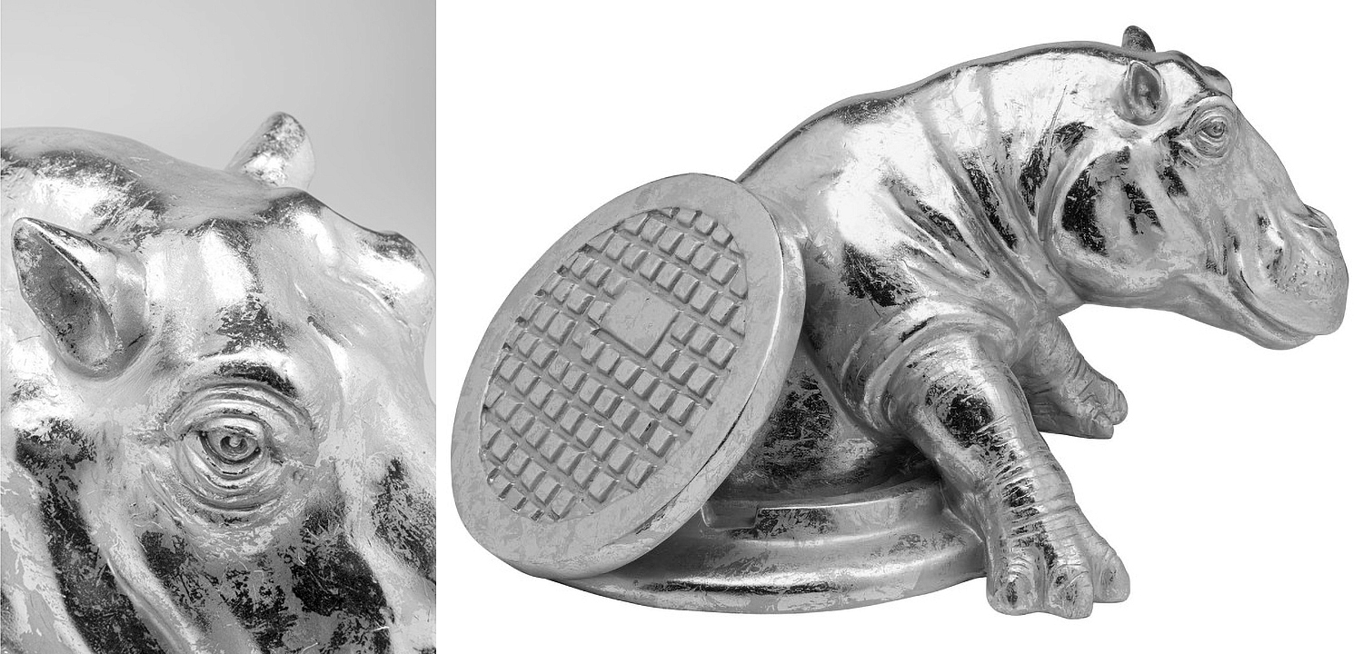 Статуэтка Chrome Hippo - Loft-Concept в Перми