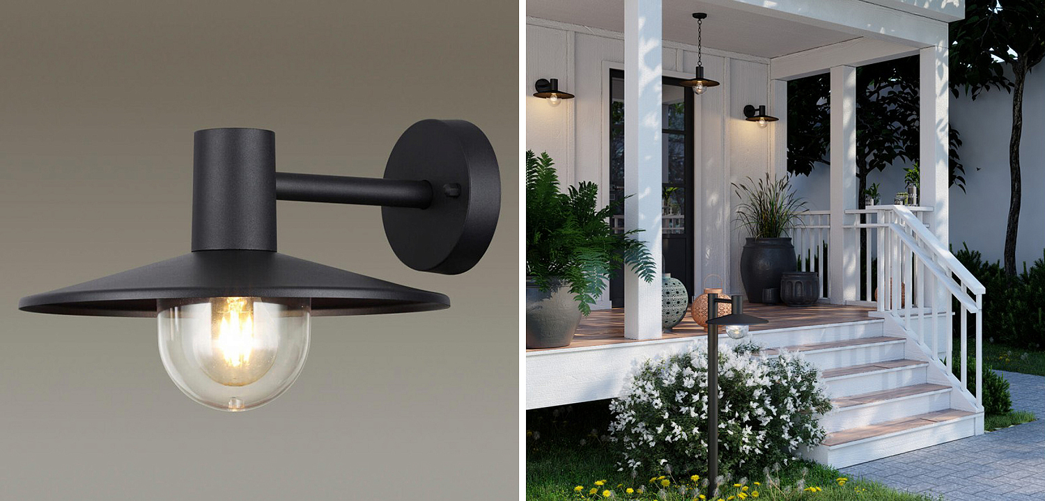 Уличный настенный светильник Leicester Street Wall Lamp Уличный настенный светильник Leicester Street Wall Lamp - Loft-Concept в Перми