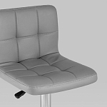 Барный стул с сиденьем серого цвета Honory варинант исполнения - 7 | Loft Concept в Перми