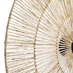 Круглый настенный светильник с декором из пеньковой веревки Alano Wall Lamp варинант исполнения - 3 | Loft Concept в Перми