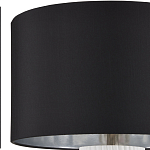 Настольная лампа с белым фактурным корпусом и черным абажуром Twisted варинант исполнения - 3 | Loft Concept в Перми